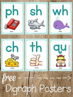 the free printable alphabet posters for kids