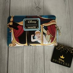 Bnwt/ New With Tags/ Never Used Gold Tone Hardware Faux Leather Material Logo On Front Zipper Closure Tags: Disney Princess Cinderella Loungefly Wallet Purse Bag Crossbody Purse Faux Leather Cinderella Loungefly, Loungefly Wallet, Lounge Fly, Loungefly Purse, Disney Wallet, Disney Adult, Disney Items, Disney Loungefly, Disney Princess Cinderella