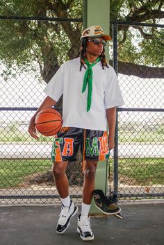 Represent the Rattlers with pride in these sleek FAMU satin shorts, made for comfort and bold style. These shorts showcase sublimated FAMU logos on both legs, letting everyone know where your allegiance lies. The standout feature is our Candy Leather Applique Patches that spell out FAMU near the bottom hem of the shorts, giving these shorts a unique, elevated look. Designed with athletic function and style in mind, the triple-panel sides boast FAMU’s signature orange and green colors, separated Leather Applique, Snake Logo, Applique Patches, Satin Shorts, School Pride, Bold Style, Orange And Green, Mesh Shorts, Fit Men