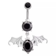 Dangle Belly Rings, Belly Ring, Belly Rings, Body Jewelry, Jewelry Shop, Bat, Shop Now, Ring