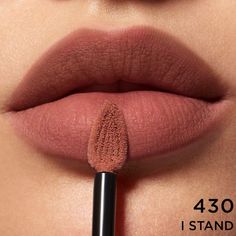 Nwt L'oral Rouge Signature Lipstick N430 I Stand! Price Reflects One (1) Lip Product. Loreal Lipstick, Fall Lip Color, Matte Lip Stain, Paris Makeup, Bare Lip, Lipstick Shades, I Stand, Matte Liquid Lipstick, Matte Lip