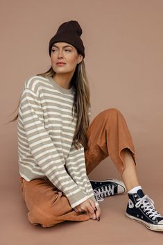 The Rosaleen Striped Sweater – ROOLEE