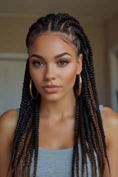 Default Lovely cornrow hairstyle ideas 2 2 Modern Bob Haircut, Nice Hairstyles, Cornrows Hairstyles, Hairstyles Pictures, Bob Braids, Braids Hairstyles Pictures, Box Braid