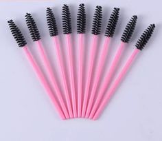 Product Name: Eyelash Brush Quantity: 50pcs  Type: Eco-friendly Style: Flat Brush Application: Eyelash Handle Material: Plastic Eyelash Brush, Eyelashes Mascara, Mascara Wands, Flat Brush, Beauty Make-up, Eco Friendly Fashion, Makeup Cosmetics, Eyelashes, Beauty Makeup