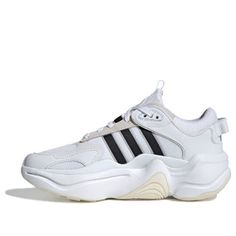 (WMNS) Adidas Magmur Runner 'Footwear White' EE5139 (SNKR/Women's) Adidas Magmur Runner, Adidas Magmur, Adidas Women, Black And Grey, Adidas, White, Black