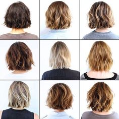 Short Layered Bob Hairstyles, Layered Bob Hairstyles, Penteado Cabelo Curto, Short Haircut, Mid Length Hair, Different Hairstyles, Long Bob, Hair Dos