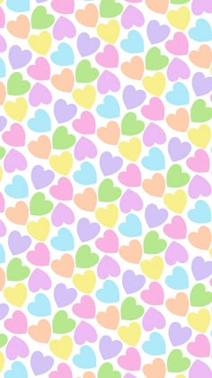 colorful hearts on white background for valentine's day greeting card or scrapbook cover