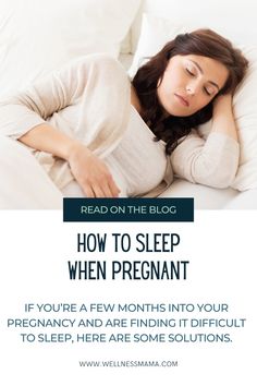 Whether you’re a first-time mother or are expecting your third (or tenth!) sleeping when pregnant can be a challenge. Not only is it difficult to get comfortable, but other things accompanying pregnancy can make it difficult to get restful sleep. And at the back of your mind, there’s always that concern about what’s best for the baby.

If you’re a few months into your pregnancy and are finding it difficult to sleep, here are some solutions. Sleeping When Pregnant, Pregnancy Insomnia, Gestational Hypertension, Pregnant Sleep, How To Sleep, Leg Cramps, Sleep Help, Sleep Problems