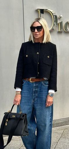 Denim Street Style, Look Jean, Outfit Jeans, Outfits 2023, Looks Street Style, Looks Chic, 가을 패션, Looks Style