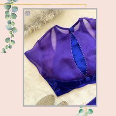 Blouse With Blue Saree, Hakoba Blouse, 50 Blouse Designs, Long Blouse Designs, Kids Blouse Designs