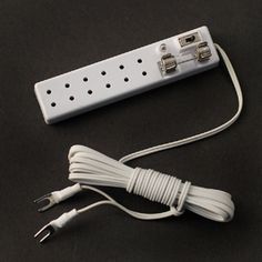 an electronic device with wires attached to it