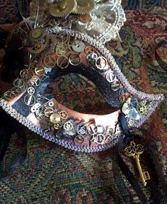 Steampunk Masquerade Mask For Fantasy And Cosplay Events, Steampunk Masquerade Mask For Halloween, Steampunk Eye Masquerade Mask For Party, Steampunk Mask For Cosplay Events, Steampunk Eye Mask For Masquerade, Steampunk Masquerade, Diy Masquerade Mask, Steampunk Party, Steampunk Mask