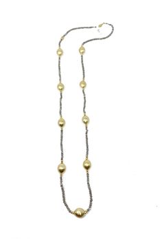 Shop Claudia Labradorite Necklace Gold Oval Jewelry With Faceted Beads, Gold Oval Necklaces With Faceted Beads, Oval Gold Necklaces With Faceted Beads, Gold Oval Necklace With Faceted Beads, Gold Jewelry With Natural Oval Beads, Gold Jewelry With Oval Natural Stones, Gold Oval Gemstone Beads Jewelry, Gold Oval Jewelry With Gemstone Beads, Exclusive Jewelry