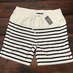 100% Guaranteed Authentic New With Tags Size: Xxl Retail Price $125 Src-25eby70 Sporty White Bermuda Bottoms, White Cotton Swim Trunks Short Length, White Cotton Swim Trunks With Built-in Shorts, White Relaxed Fit Short Swim Trunks, White Casual Short Swim Trunks, Casual White Short Swim Trunks, White Casual Swim Trunks For Spring, White Short Swim Trunks For Spring, White Short Length Swim Trunks For Spring