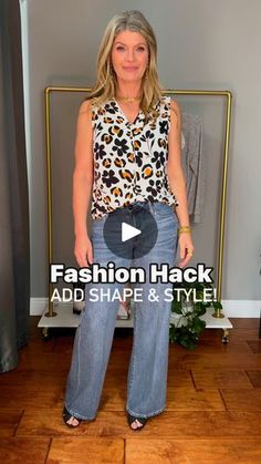 292K views · 3.6K reactions | Style tip Saturday.  This styling hack is a favorite of my clients.  It helps to add shape & offers another styling option for button front tops.  Have you tried it? Follow for outfit inspiration, styling tips, wardrobe must-haves and stylist job opportunity. Share if you found this helpful. | Janae Bradaric | Janae Bradaric · Original audio Tie Front Shirt Outfit, Stylist Job, Clothes Folding, Basic Wardrobe Essentials, Scarf Bow, Job Opportunity