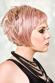 Bob Hairstyles - Awesome! - Get your ideas from the online retailer - Amazon.com Stacked Hairstyles, Short Stacked Bob Hairstyles, Undercut Bob Haircut, Short Stacked Hair