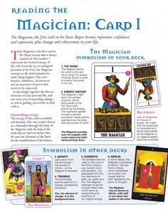 an advertisement for the magician card game