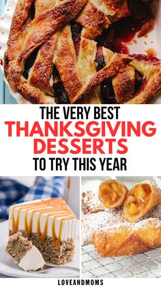 the very best thanksgiving desserts to try this year