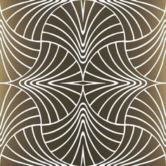 a brown and white abstract design with wavy lines on the bottom, in an intricate manner