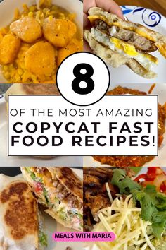 the 8 most amazing copycat fast food recipes