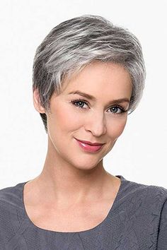 20 Best Short Haircuts for Older Women - NiceStyles ผมทรง Long Pixie, Short Grey Haircuts, Gray Hair Cuts, Hair Masks, Short Grey Hair, Trendy Short Haircuts, Hair Creations, Burgundy Hair, Hair Haircuts