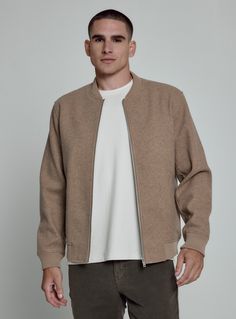 chestnut-8396 Brown Wool Outerwear For Everyday, Everyday Brown Outerwear With Ribbed Cuffs, Brown Everyday Outerwear With Ribbed Cuffs, Lifestyle Brands, Chestnut, Shirt Jacket, New Product, Fashion Forward, Dry Clean