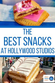 the best snacks at hollywood studios