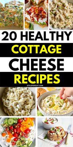 20 healthy cottage cheese recipes that are easy to make