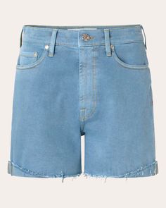 Blue Oad Brown Denim Shorts, Brown Denim, Sustainable Style, Circular Economy, Contrast Stitch, Warm Weather, Sustainable Fashion, Bermuda Shorts, Natural Ingredients