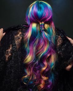 Wild Hair Color, Rave Hair, Cute Hair Colors