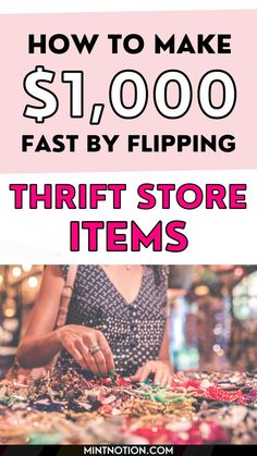 Thrift store flipping: Best items to resell for profit How To Sell Items Online, Best Resell Items, Things To Sell Around The House, Thrifting To Resell, Easy Garage Sale Ideas, How To Resell Thrift Store Finds, Opening A Thrift Store, Resale Shop Ideas Thrift Stores, Thrift Reselling