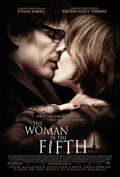 the woman in the fifth movie poster with an image of a man kissing a woman