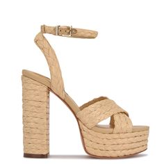 Hadyn Platform Sandals Luxury Woven Sandals For Spring, Cheap Zara Block Heel Sandals, Cheap Elegant Zara Sandals, Trendy Affordable Zara Sandals, Cheap Trendy Zara Sandals, Cheap Zara Party Sandals, Beach Ware, Pretty Heels, Brown Accessories