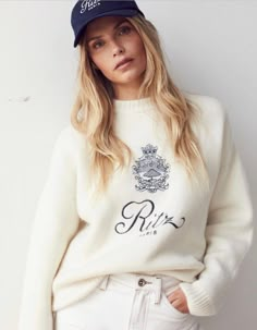 Ritz Paris Sweater, Frame Ritz Paris, Old Money Hoodie, The Ritz Paris, Ritz Paris, Denim Clothing, The Ritz, The Plaza, Money Aesthetic