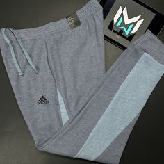 Adidas Mlange Sweatpants Men’s Sizes Blue Ij8967 Measurements Medium Waist: 30 Inches Inseam: 28.5 Inches Length: 39.5 Inches Large Waist: 33 Inches Inseam: 27.5 Inches Length: 38.5 Inches Xl Waist: 36 Inches Inseam: 29 Inches Length: 40 Inches 2xl Waist: 39 Inches Inseam: 28.5 Inches Length: 40 Inches Adidas Blue Sweatpants For Jogging, Blue Adidas Activewear For Jogging, Adidas Blue Jogging Bottoms, Adidas Cotton Gym Pants, Adidas Gray Sports Bottoms, Adidas Cotton Joggers For Gym, Adidas Blue Sweatpants For Sports, Adidas Gray Bottoms For Sports, Adidas Cotton Sweatpants For Gym