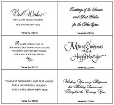 Verses For Cards - 10 Free PDF Printables | Printablee Christmas Card Sentiments, Holiday Card Sentiments, Christmas Cards Wording, Christmas Card Verses, Free Printable Christmas Cards, Card Verses, Christmas Verses, Christmas Card Sayings, Business Christmas Cards