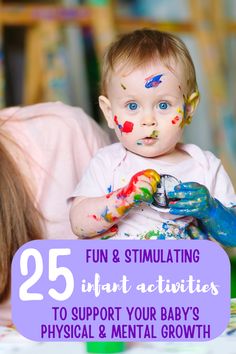 Love all of these infant activities ideas! Every mama should save this for reference throughout the first year. It's so hard to think of new things to do so this has come in handy for me!