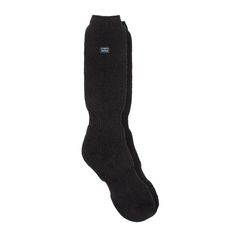 Keep feet warm on the coldest of days and pull on this pair of Always Warm by Heat Holders? socks, the ultimate thermal sock. Thick and chunky, Always Warm by Heat Holders? are made from a specially developed heavy bulk yarn which has extreme thermal qualities. With long pile cushioning, these thermal socks will help keep feet fully comfortable and supported. The inside of each sock has been intensively brushed that not only feels sensationally soft but also traps warm air close to the skin keep Warm Snug Black Socks, Black Stretch Moisture-wicking Socks, Breathable Black No-show Socks, Functional Black Moisture-wicking Socks, Thermal Socks, Black 7, Socks And Hosiery, Crew Socks, Hosiery