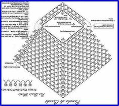 the diagram shows how to make a diamond quilt