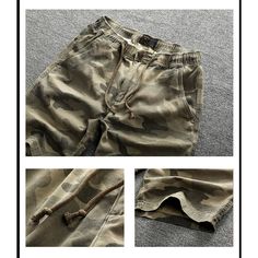 Summer Sports Straight Cargo Shorts Fabric: Cotton Size: XS, S, M, L, XL, 2XL Multiple Color Selections: Khaki, Navy Blue, Camouflage  Season: Spring, Fall, Summer Military Style Camouflage Cargo Shorts, Dance Pants Hip Hop, Military Style Camouflage Cotton Cargo Shorts, Military Camouflage Shorts With Multiple Pockets, Military Camouflage Cargo Shorts For Outdoor, Military Cargo Shorts With Multiple Pockets For Outdoor, Dance Pants, Tactical Pants, Summer Sports