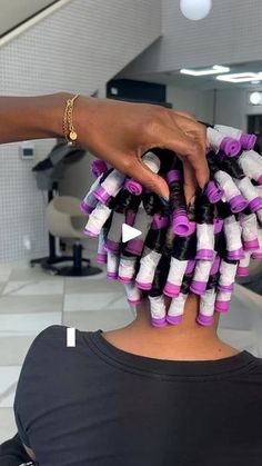 9.8K views · 32K reactions | Y’all know I’m gonna stick beside perm rod sets no matter what!!🤣 this is truly one of the healthiest hairstyles! They’re also very easy to do on yourself if you use the right technique! Please try them out and tag me if you choose to use this technique 🥰
Cc: thekainoirexperience
•
•
•
#houston #houstonbraids
#houstonbraider
#houstonstylist  #htxbraids
#htxbraider #htxstylist
#houstonhairstylist
#houstonknotlessbraids
#houstonknotless #knotlessbraids
#braidinspo #houstonsilkpress #htxsilkpress #houstonquickweave #htxquickweave #houstoncolorist #htxcolorist #houstonhairdye #houstoncolorspecialist #irúnbyphs #pilothairstudio | IRÚN HOLISTIC HAIR GROWTH PRODUCTS | pilothairstudios · Original audio Jumbo Perm Rods On Natural Hair, Wet Curls Hairstyles, Perm Rod Sizes, Short Permed Hairstyles, Black Hair Perm, Natural Hair Perm Rods, Natural Hair Rod Set, Natural Hair Headbands, Roller Set Natural Hair