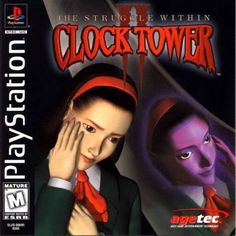 Clock Tower II: The Struggle Within - PlayStation 1 [Pre-Owned] Front Cover Retro Games Poster, Whatsapp Wallpapers Hd, Tower Games, Survival Horror, Horror Video Games, Ps2 Games, Game Poster, Retro Horror, Classic Video Games