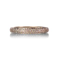 Sethi Couture Rose Gold Pink Diamond Tire Band | Quadrum Gallery Diamond Stacks, Pink Diamonds, Bold Rings, Rose Gold Pink, Couture Jewelry, Rose Gold Jewelry, Rose Gold Diamonds, Delicate Necklace, Pink Diamond