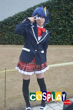 Rikka Takanashi Cosplay from Chunibyo Demo Koi ga Shitai! in Winter Comiket 83 2012 Tokyo