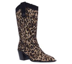 Step into Western elegance with the Laylani cowboy boot. Artfully crafted, this tall shaft boot features a unique snip toe design and glistening rhinestone accents. Perfect for fall and winter, it combines style and luxurious comfort. From J. Renee'. Cowboy Boot, Toe Designs, Fall And Winter, Cowboy Boots, Faux Suede, Fashion Shoes, Shoe Boots, Cowboy, Boots