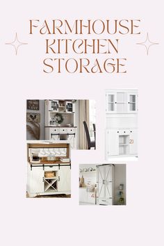 I'm looking to add the perfect piece of storage to my farmhouse style kitchen. Follow along as I pin my favorite pieces. #farmhousekitcheninspo #farmhousekitchen #farmhouse #farmhousestorage #kitchenstorage #hutch #kitchenhutch Kitchen Hutch, Kitchen Storage Ideas, Farmhouse Style Kitchen, Style Kitchen, Hutch, Farmhouse Kitchen, Storage Ideas, Kitchen Storage