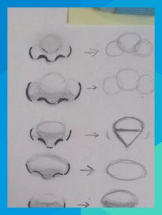 the steps in how to draw an eyeball with pencil and paper on white paper