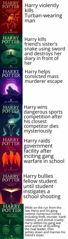 harry potter's hogwarts book list