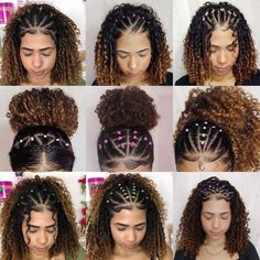 #Curly #curlyhairstyles #Coilyhairstyles #4bcurls #4bcurls #Straighthairstyles #Bald/shavenhairstyles Connect Hairstyles For Black Women, Cute Hairstyles With Rubber Bands Curly Hair, Curly Hairstyles With Elastic Bands, Rubber Band Hairstyles Natural Hair Curly, Rubber And Hairstyles, Natural Hair Styles Easy Rubber Bands, Biracial Hairstyles For Women, Rubber Band Curly Hairstyles, Rubber Band Hairstyles Short Hair