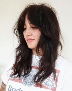 Modern Shag Haircut, Haircuts For Wavy Hair, Haircuts For Fine Hair, Medium Hair Cuts